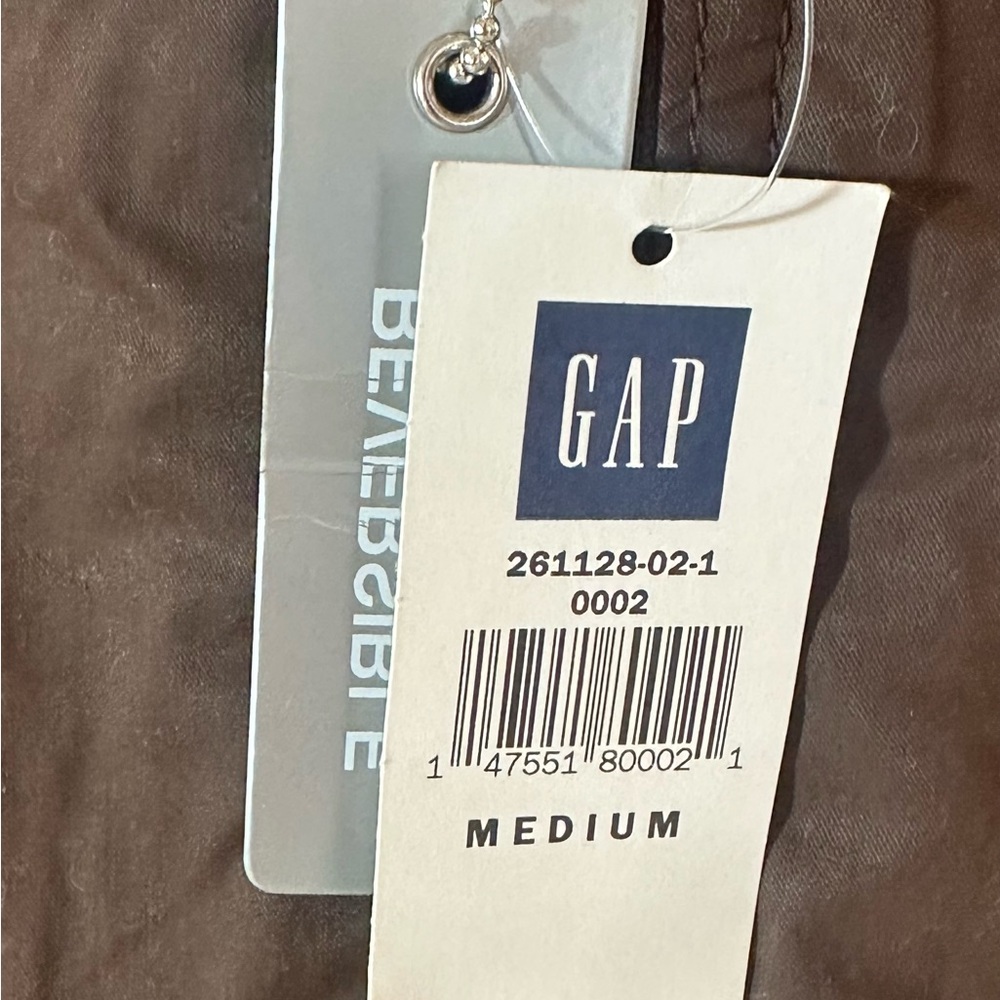 GAP Dark Brown Vest with Faux Fur Trim - Picture 5 of 7